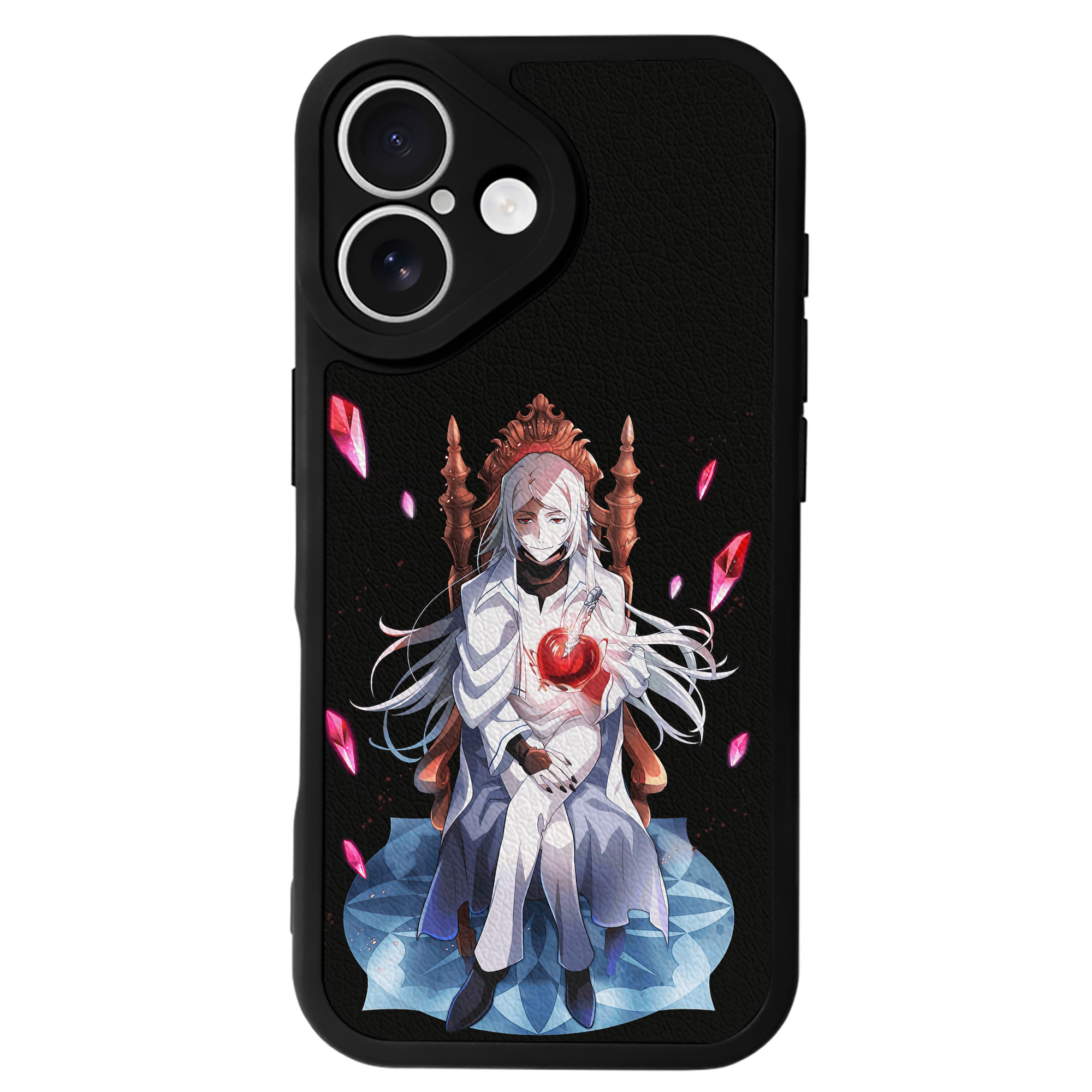 （画像用） 文豪ストレイドッグス Bungo Stray Dogs 【iPhone 16シリーズ対応】シリコンスマホケース（レザー調） 材質：シリコン